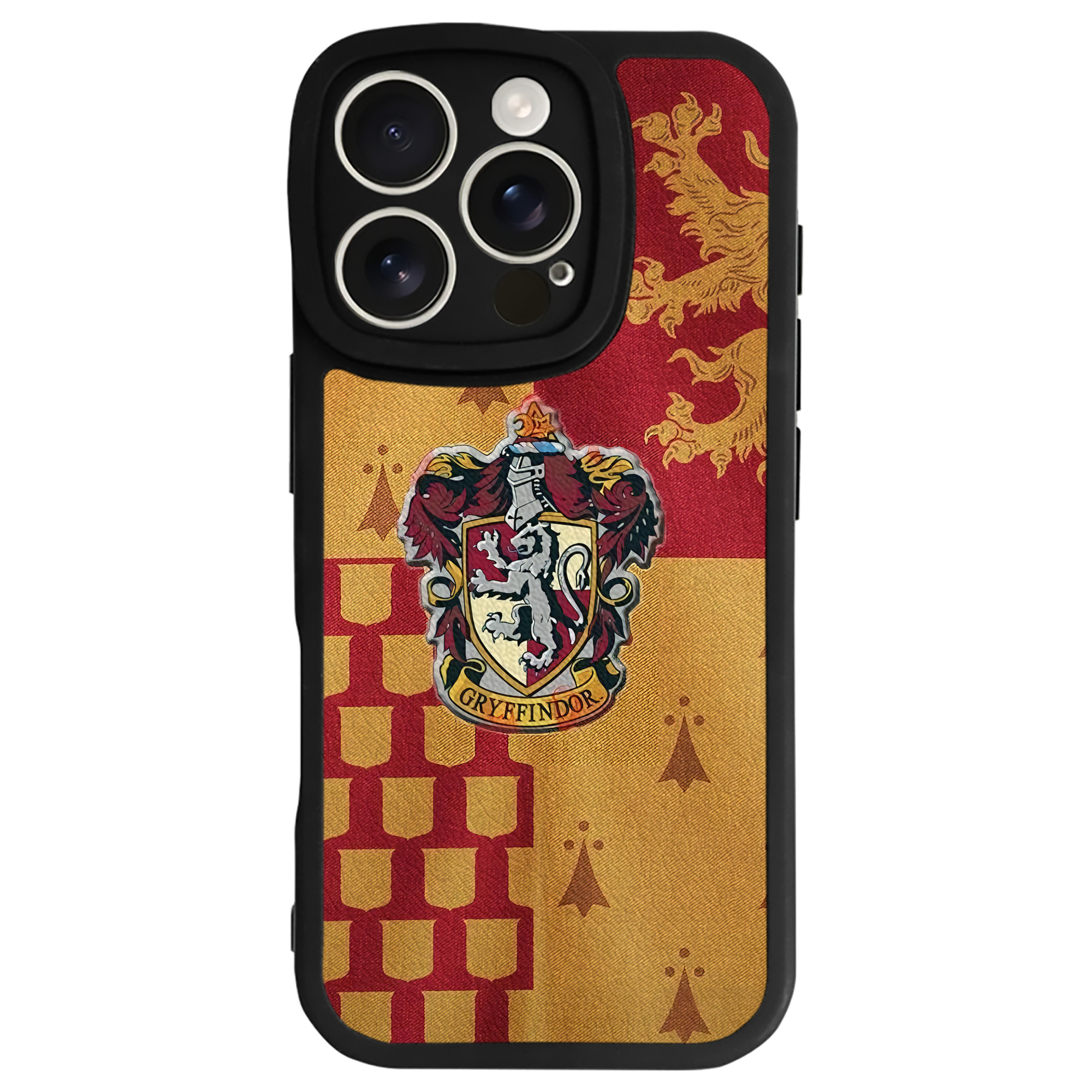 （画像用） Harry Potter ハリー・ポッターシリーズ 【iPhone 16シリーズ対応】シリコンスマホケース（レザー調） 材質：シリコン